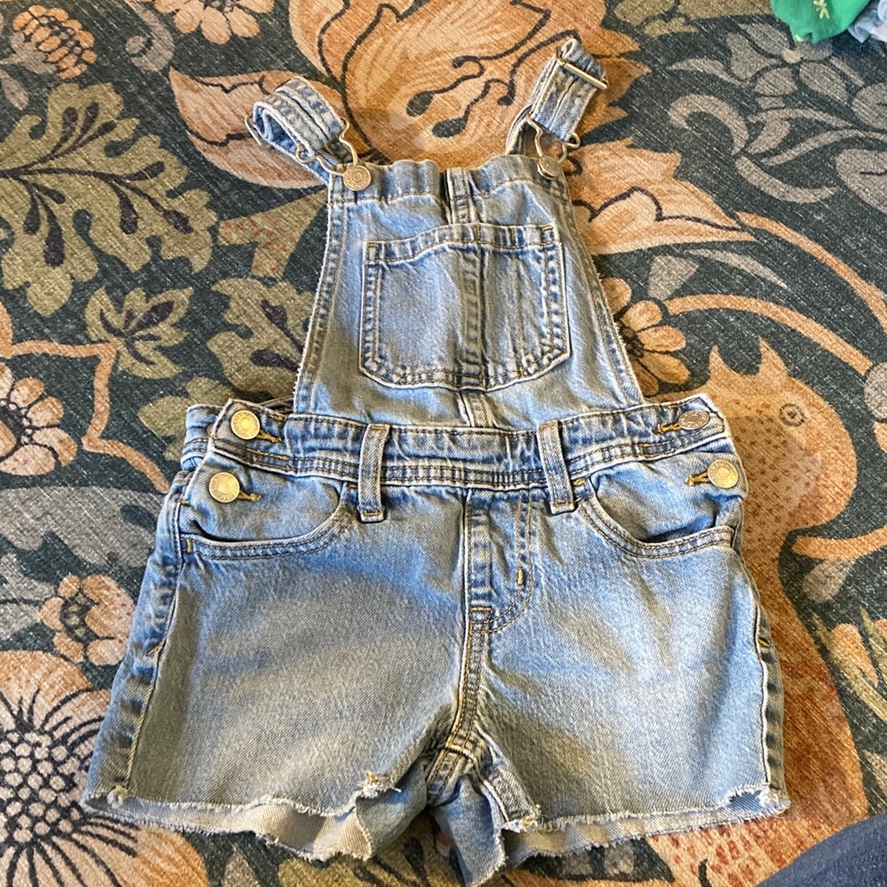 Cat & Jack Light Blue Denim Overalls